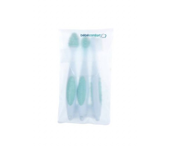 Lot de 3 Brosses à Dents Avec Étui