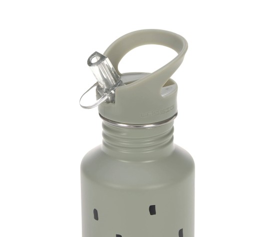 Gourde Inox, Happy Prints Olive
