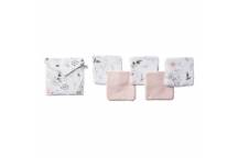 Lingettes Lavables + Pochette Assortie Botanique