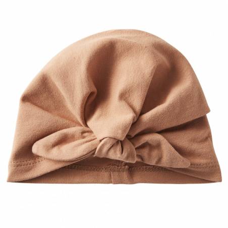 Bonnet forme turban nude - Le coin des petits