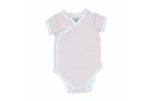 Lot De 2 Bodies Manches Courtes Lilas-3M