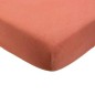 Drap Housse Terracota 70x140