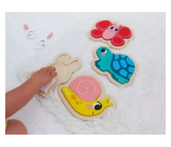 4 Puzzles Evolutifs - Jardin