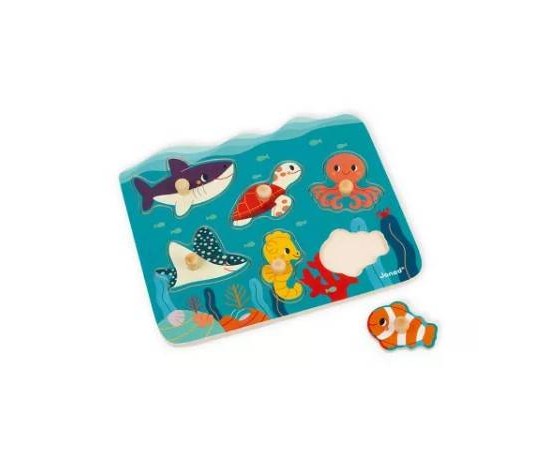 Puzzle à Tenons - Animaux Marins