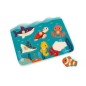 Puzzle à Tenons - Animaux Marins Puzzle à Tenons - Animaux Marins