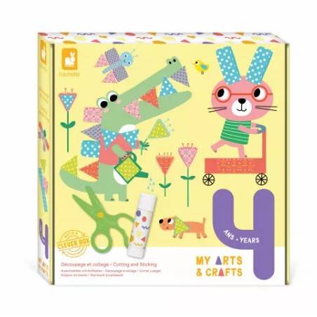 Coffret Créatif Coupage et Collage - 4 Ans