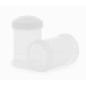 Lot De 2 Boîtes Doseuses 100ml Blanc