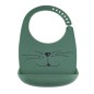 Bavoir Silicone Chat - Sapin Bavoir Silicone Chat - Sapin