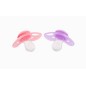 Lot De 2 Sucettes Violet/Rose 6M+