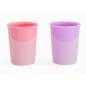 Lot De 2 Gobelets 170ml - Rose & Violet- 6M+ Lot De 2 Gobelets 170ml - Rose & Violet- 6M+