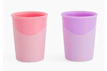 Lot De 2 Gobelets 170ml - Rose & Violet- 6M+