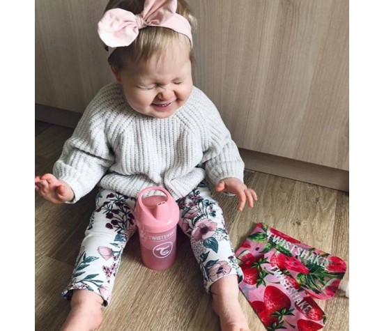 Gobelet 300ml Rose 8M+