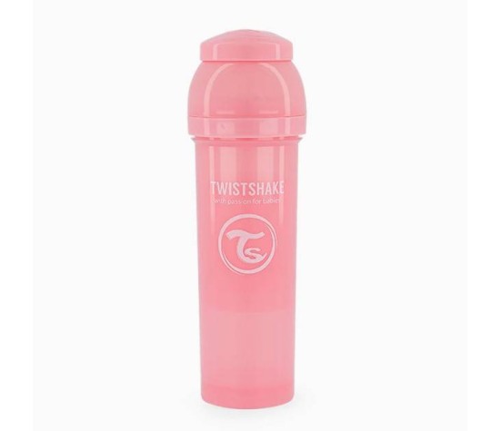 Biberon Anti-Coliques 330ml Rose 4M+