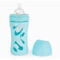 Biberon En Verre Anti-Coliques 260ml - Bleu Biberon En Verre Anti-Coliques 260ml - Bleu