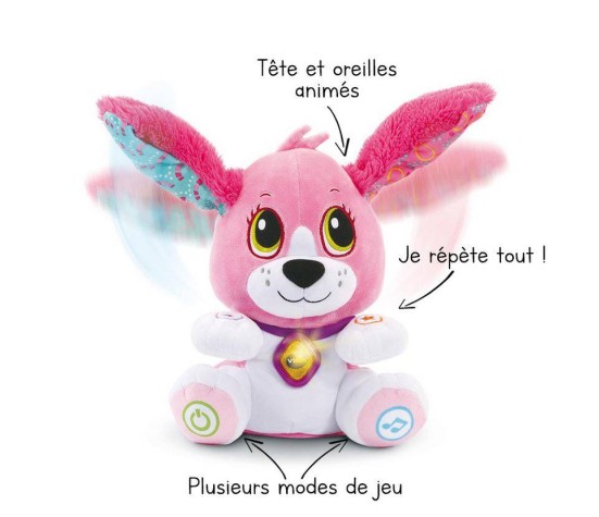 Toutou parle avec moi Rose