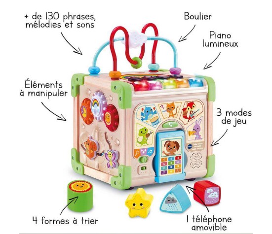 Cube Nature Interactif Multi-activités