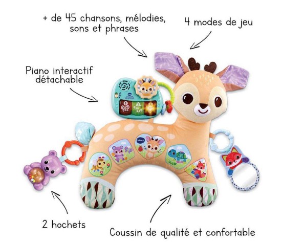 Mon Coussin d'éveil Sensoriel