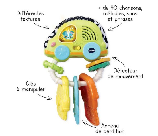 Mon Hochet Sensoriel Clés Magiques