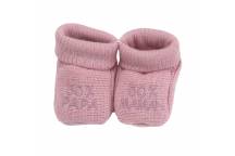 Chaussons 50% Papa 50% Maman Rose