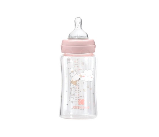 Biberon en Verre Hippo Dreams Rose 240ml