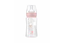 Biberon en Verre Hippo Dreams Rose 240ml