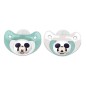 Lot de 2 Sucettes Orthodontique Mickey 6+ mois Lot de 2 Sucettes Orthodontique Mickey 6+ mois