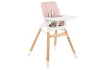 Chaise Haute Modo 2 en 1 Rose