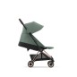 Poussette Coya Châssis Rosegold Leaf Green