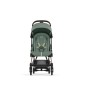 Poussette Coya Châssis Rosegold Leaf Green