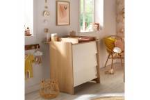 Commode 3 Tiroirs Vanille