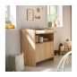Commode 2 Portes et 1 Niche Azur Commode 2 Portes et 1 Niche Azur