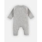 Combinaison en Tricot Gris 3 mois Combinaison en Tricot Gris 3 mois