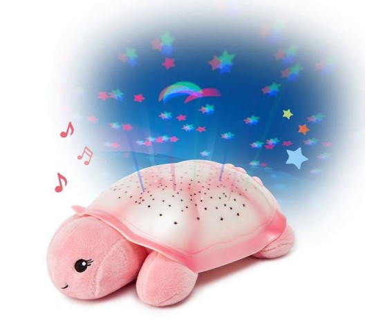 Veilleuse Twinkling Tortue Rose