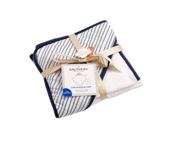Sortie de Bain + Gant Baby Sailor