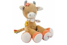 Mini Peluche avec Hochet Vache Mila