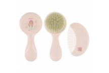 Peigne + Brosse Savanna Rose