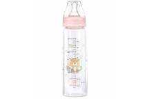 Biberon en Verre Savanna Rose 240ml