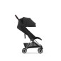 Poussette Coya Chrome Brown Sepia Black Poussette Coya Chrome Brown Sepia Black