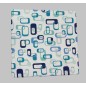 Matelas de parc 25P 95 x 95 x 5 cm Matelas de parc 25P 95 x 95 x 5 cm