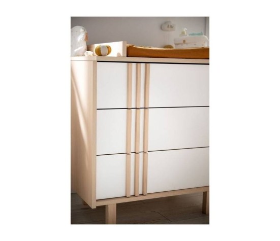 Commode 3 tiroirs Nature