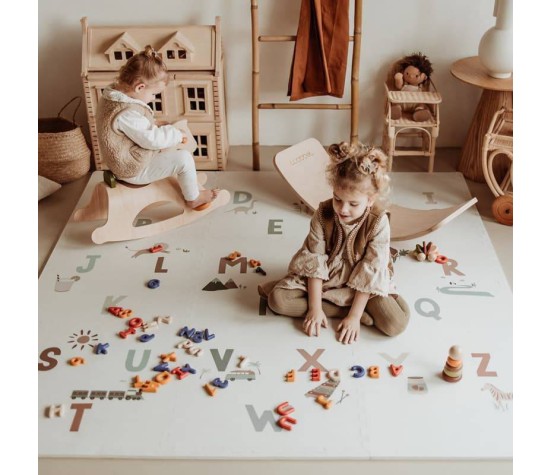 Tapis Puzzle Alphabet Eevaa