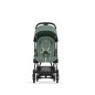 Poussette Coya Matt Black Frame Leaf Green Poussette Coya Matt Black Frame Leaf Green