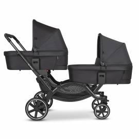 Poussette Double Zoom Noir