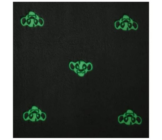 Couverture Phosphorescente - Roi Lion