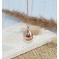 Collier d'allaitement ou de portage en silicone - Rose Collier d'allaitement ou de portage en silicone - Rose