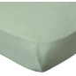 Drap Housse Vert Amande - 70x140 cm Drap Housse Vert Amande - 70x140 cm