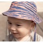 Chapeau Zèbre Orange/Bleu 1-2 ans Chapeau Zèbre Orange/Bleu 1-2 ans