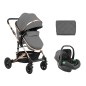 Poussette 3 en 1 Amaia Dark Grey Poussette 3 en 1 Amaia Dark Grey