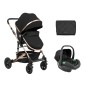 Poussette 3 en 1 Amaia Noir Poussette 3 en 1 Amaia Noir