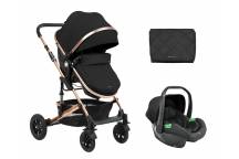 Poussette 3 en 1 Amaia Noir